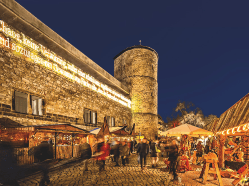 Weihnachtsmarkt  Hohes Ufer