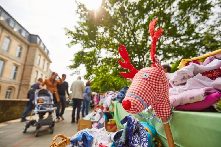 Kinderflohmarkt in der Altstadt