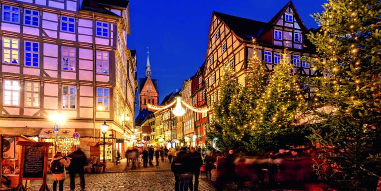 Hannover Altstadt zur Weihnachtszeit